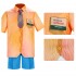 Movie Elemental Ember and Wade Cosplay Costume