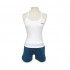 Anime Danganronpa: Trigger Happy Havoc Aoi Asahina Uniform Cosplay Costumes