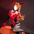 EVA Neon Genesis Evangelion Asuka Langley Soryu Bunny Girl Swimsuit Cosplay Costumes