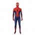 Movie Spider-Man: Into the Spider-Vers Peter Parker Spiderman Jumpsuit Elastic Force Cosplay Costume with Headgear