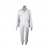 Anime Naruto Hyuga Neji Ninja Battle Set Outfit Halloween Cosplay Costume
