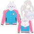Game OW Overwatch D.Va Hana Song Hoodie Jacket Cosplay Costumes