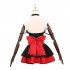 Anime Date A Live Kurumi Tokisaki Black Cat Maid Dress Cosplay Costume