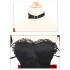 Anime Date A Live Kurumi Tokisaki Black Cat Maid Dress Cosplay Costume