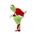 Movie How the Grinch Stole Christmas Grinch Cosplay Costume