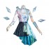 Game LOL KDA All Out Seraphine Superstar Fullset Cosplay Costumes With Wing Props