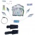 Game LOL KDA All Out Seraphine Superstar Fullset Cosplay Costumes With Wing Props