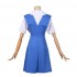 Neon Genesis Evangelion Asuka Langley Soryu Rei Ayanami High School Girl Uniform Cosplay Costume