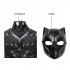 Anime Black Panther Children Jumpsuit Cosplay Costume