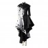 Movie Cruella De Vil Dalmatian Black White Halloween Cosplay Costumes