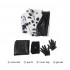 Movie Cruella De Vil Dalmatian Black White Halloween Cosplay Costumes