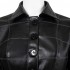 Movie Cruella de Vil Leather Fullsuit Halloween Cosplay Costumes