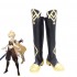 Game Genshin Impact Traveler Male Cosplay Shoes