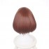 Anime My Hero Academia Ochaco Uraraka Short Brown Cosplay Wigs