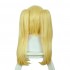 Anime Kakegurui Meari Saotome Mary Saotome Blonde Double Ponytail Synthetic Cosplay Wig