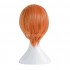 Anime LoveLive! Hoshizora Rin Short Orange Cosplay Wigs
