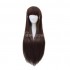 Anime LoveLive!Sunshine!! Kurosawa Dia Long Brown Cosplay Wigs