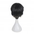 Anime Kakegurui Kaede Manyuda Short Black Men Cosplay Wigs