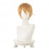Anime Kaguya-sama: Love is War Miyuki Shirogane Brownish Yellow Men's Short Cosplay Wigs