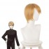 Anime Kaguya-sama: Love is War Miyuki Shirogane Brownish Yellow Men's Short Cosplay Wigs