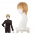 Anime Kaguya-sama: Love is War Miyuki Shirogane Brownish Yellow Men's Short Cosplay Wigs