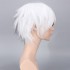 Anime Danganronpa: Trigger Happy Havoc Monokuma Black and White Bear Short Cosplay Wigs