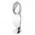 Game Genshin Impact Shenhe Grey Single Twist Braid Cosplay Wigs