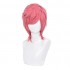 Anime JoJo's Bizarre Adventure Golden Wind Trish Una Long Pink Cosplay Wigs