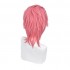 Anime JoJo's Bizarre Adventure Golden Wind Trish Una Long Pink Cosplay Wigs