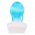 Anime SAO GGO Gun Gale Online Asada Shino Short Blue Cosplay Wigs