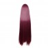 FGO Fate Grand Order Lancer Scathach Dark Purple 110cm Long Stright Cosplay Wigs