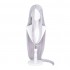 Anime My Hero Academia Miruko Rabbit Hero Long Silver Grey Cosplay Wigs