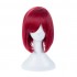 Danganronpa V3 Killing Harmony Yumeno Himiko Red Short Cosplay  Wigs