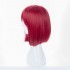 Danganronpa V3 Killing Harmony Yumeno Himiko Red Short Cosplay  Wigs