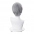 Anime Fruits Basket Soma Yuki 35cm Short Gray Cosplay Wigs