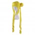 Anime Sailor Moon Tsukino Usagi Long Straight Double Braids Lemon Yellow Blonde Cosplay Wigs