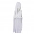 Anime Re:Zero Starting Life in Another World Echidna Witch of Greed Long Straight White Cosplay Wigs