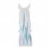 Game LOL Spirit Blossom Ahri White Blue Long Straight Cosplay Wigs
