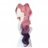 LOL Seraphine Cosplay Wig 100cm Long Ponytail Pink Gradient Purple Wavy Wigs