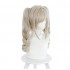 Game Genshin Impact Barbara Curly Blonde Ponytail Cosplay Wigs