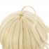 Game Genshin Impact Traveler Aether Blonde Ponytail Cosplay Wigs