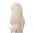 Movie Frozen 2 Elsa Snow Queen Light Golden Cosplay Wigs