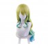 Anime Miss Kobayashis Dragon Maid Lucoa Long Wavy Mixed Green Cosplay Wigs