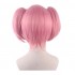 Anime Puella Magi Madoka Magica Madoka Kaname Short Pink Cosplay Wigs