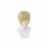 Anime Haikyuu Kei Tsukishima Short Blond Cosplay Wigs