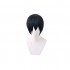 Anime Haikyuu Kageyama Tobio Short Navy Blue Cosplay Wigs