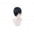 Anime Haikyuu Kageyama Tobio Short Navy Blue Cosplay Wigs