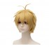 Anime The Seven Deadly Sins Meliodas Short Blond Cosplay Wigs