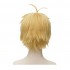 Anime The Seven Deadly Sins Meliodas Short Blond Cosplay Wigs