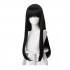 Anime Citrus Mei Aihara Long Straight Black Cosplay Wigs